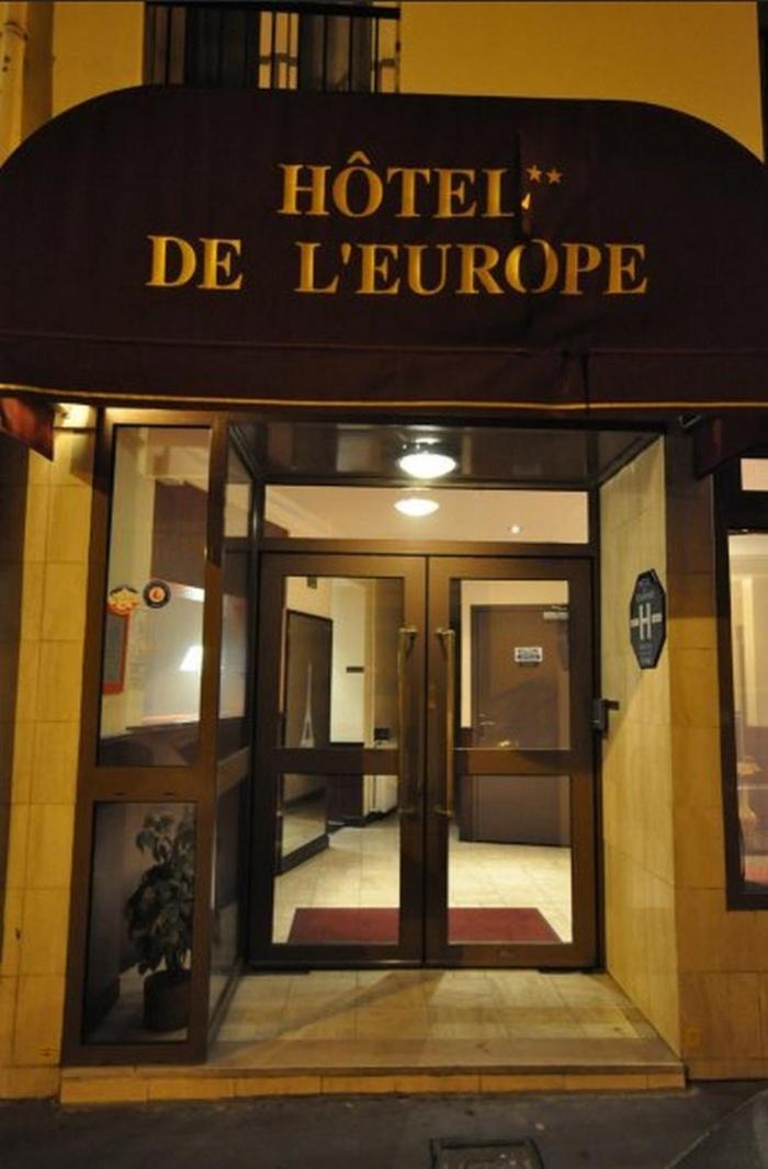 Hotel De L'Europe Paris Exteriör bild